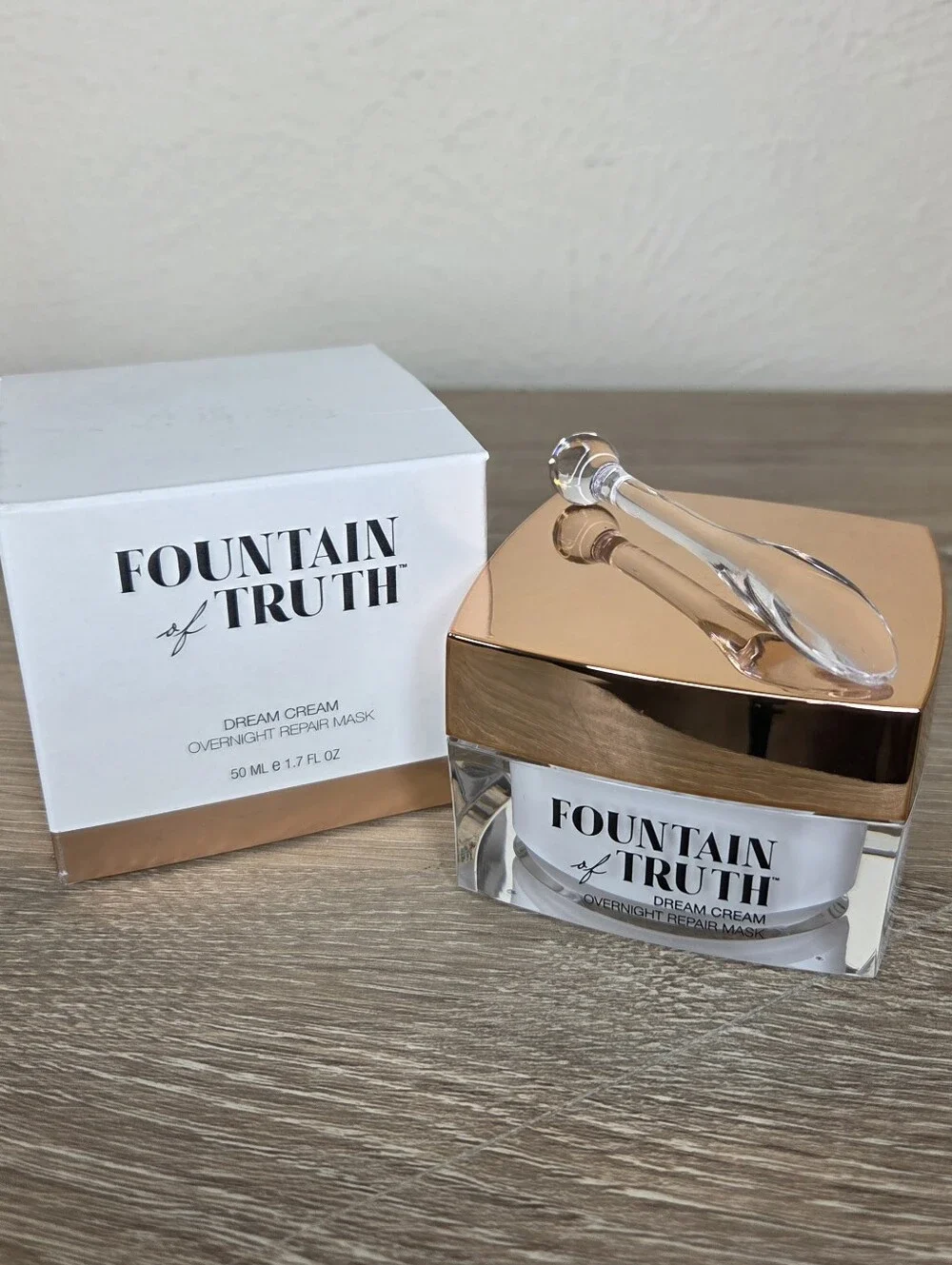 Fountain of Truth Dream Cream Overnight Repair Mask 1.7 oz Clean NEW in Box